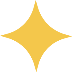 yellow sparkling star